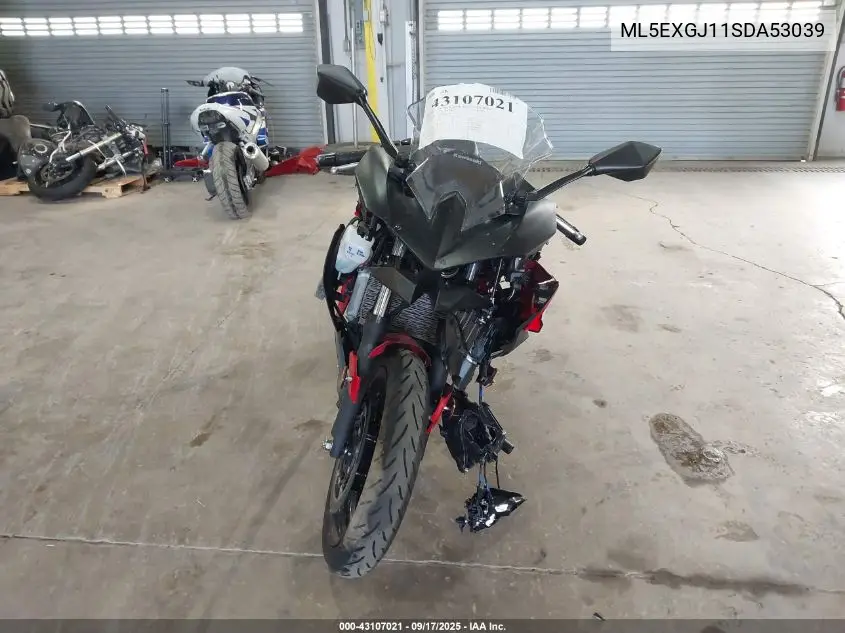 ML5EXGJ11SDA53039 2025 Kawasaki Ex500 A/B