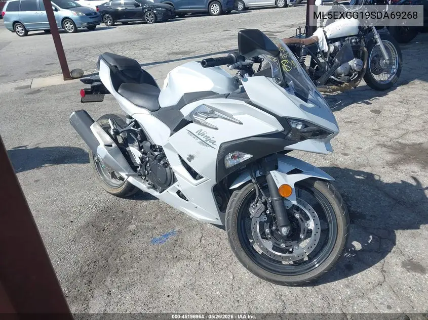 2025 Kawasaki Ex500 VIN: ML5EXGG19SDA69268 Lot: 45196964