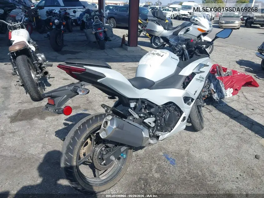 2025 Kawasaki Ex500 VIN: ML5EXGG19SDA69268 Lot: 45196964