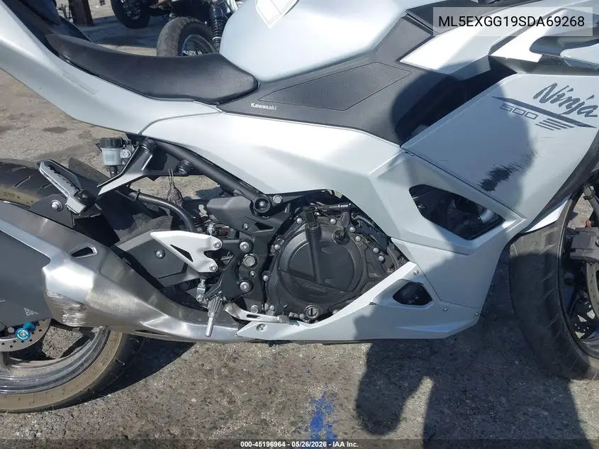 2025 Kawasaki Ex500 VIN: ML5EXGG19SDA69268 Lot: 45196964