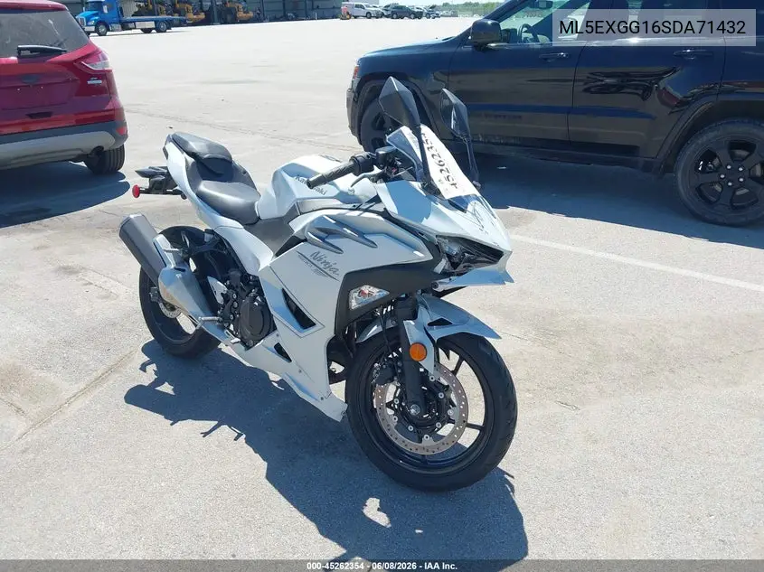 2025 Kawasaki Ex500 VIN: ML5EXGG16SDA71432 Lot: 45262354