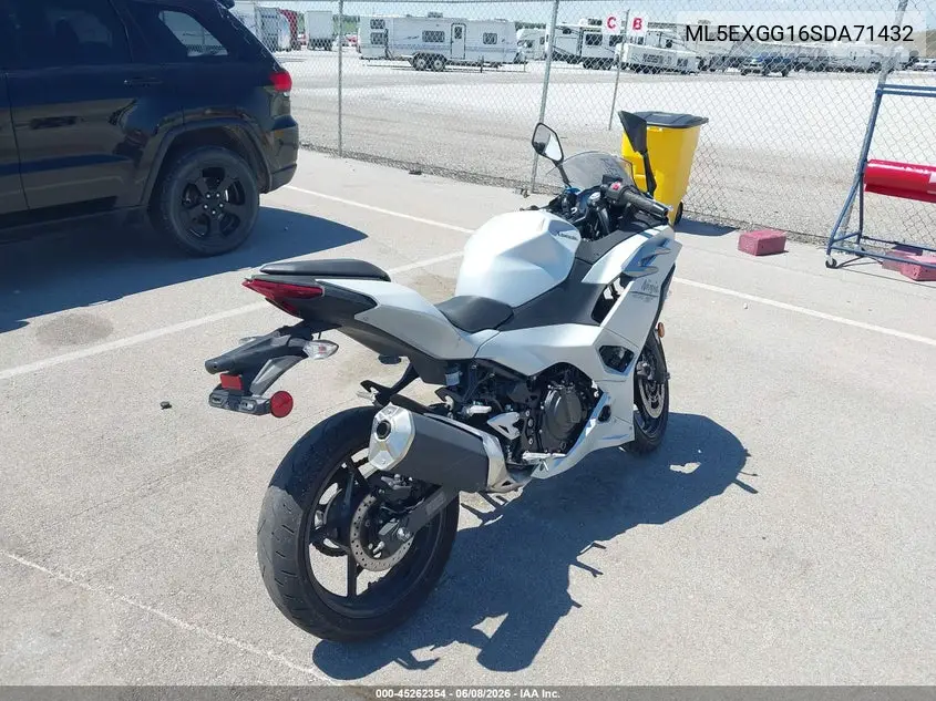 2025 Kawasaki Ex500 VIN: ML5EXGG16SDA71432 Lot: 45262354