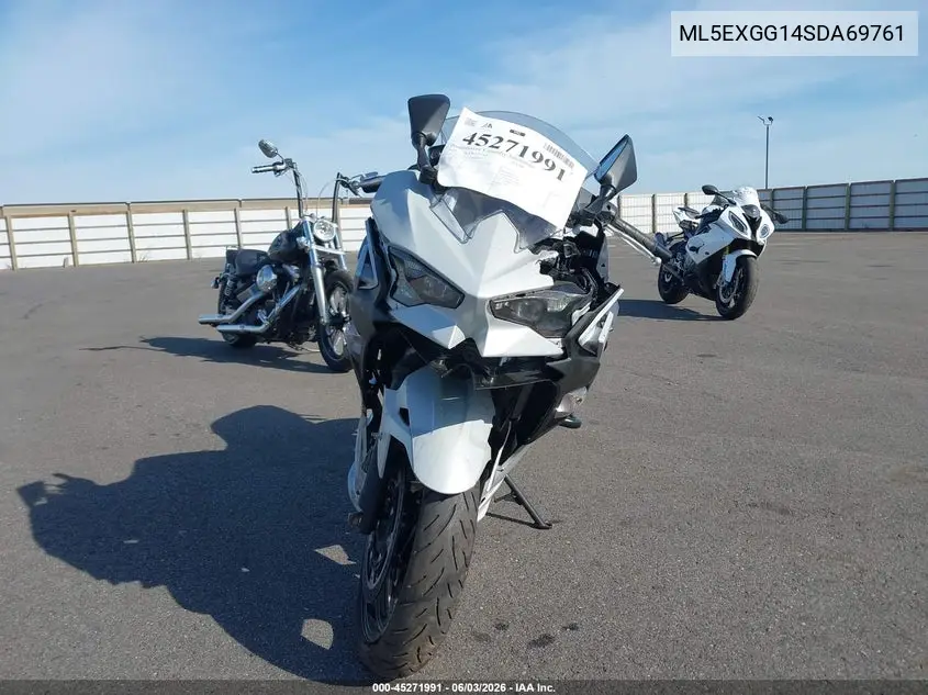 2025 Kawasaki Ex500 VIN: ML5EXGG14SDA69761 Lot: 45271991