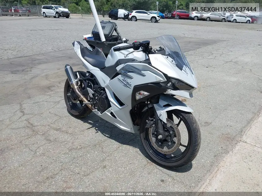 2025 Kawasaki Ex500 H VIN: ML5EXGH1XSDA37444 Lot: 45344386