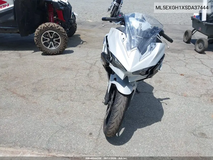 2025 Kawasaki Ex500 H VIN: ML5EXGH1XSDA37444 Lot: 45344386
