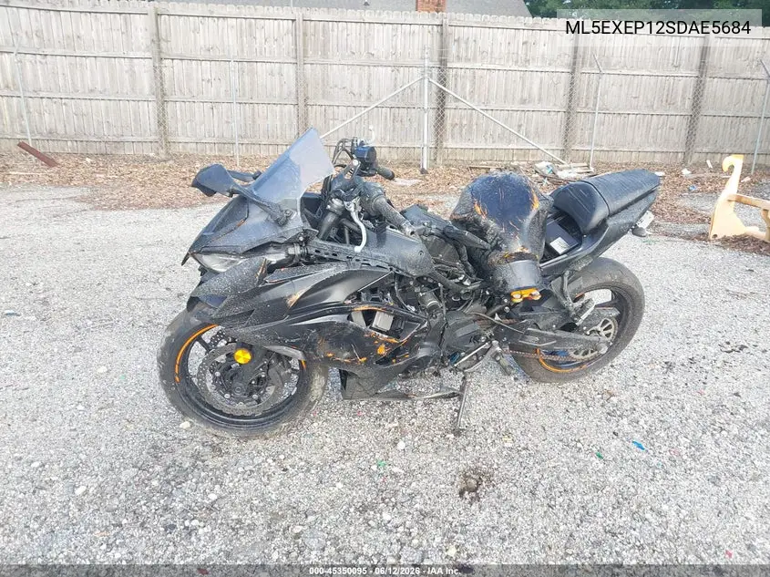 2025 Kawasaki Ex650 P VIN: ML5EXEP12SDAE5684 Lot: 45350095