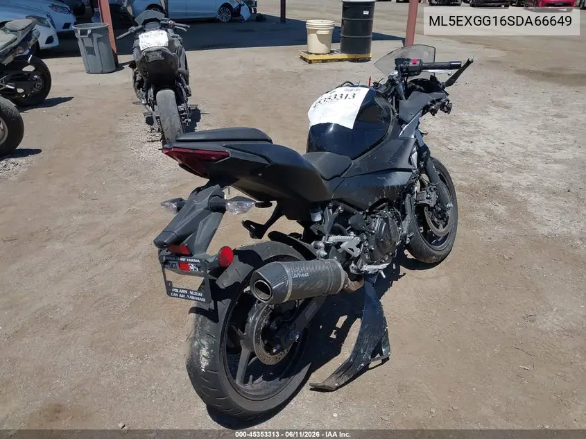 2025 Kawasaki Ex500 VIN: ML5EXGG16SDA66649 Lot: 45353313
