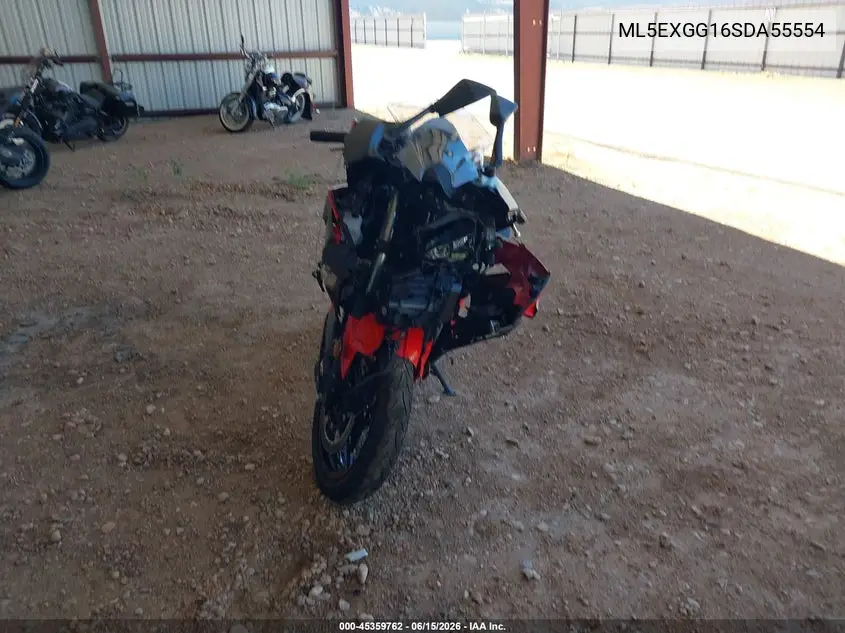 2025 Kawasaki Ex500 VIN: ML5EXGG16SDA55554 Lot: 45359762