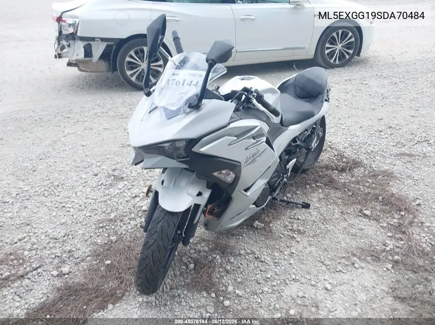 2025 Kawasaki Ex500 VIN: ML5EXGG19SDA70484 Lot: 45376144