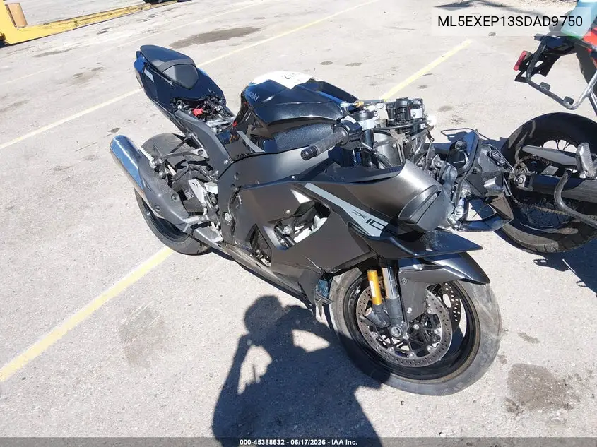 2025 Kawasaki Ex650 P VIN: ML5EXEP13SDAD9750 Lot: 45388632