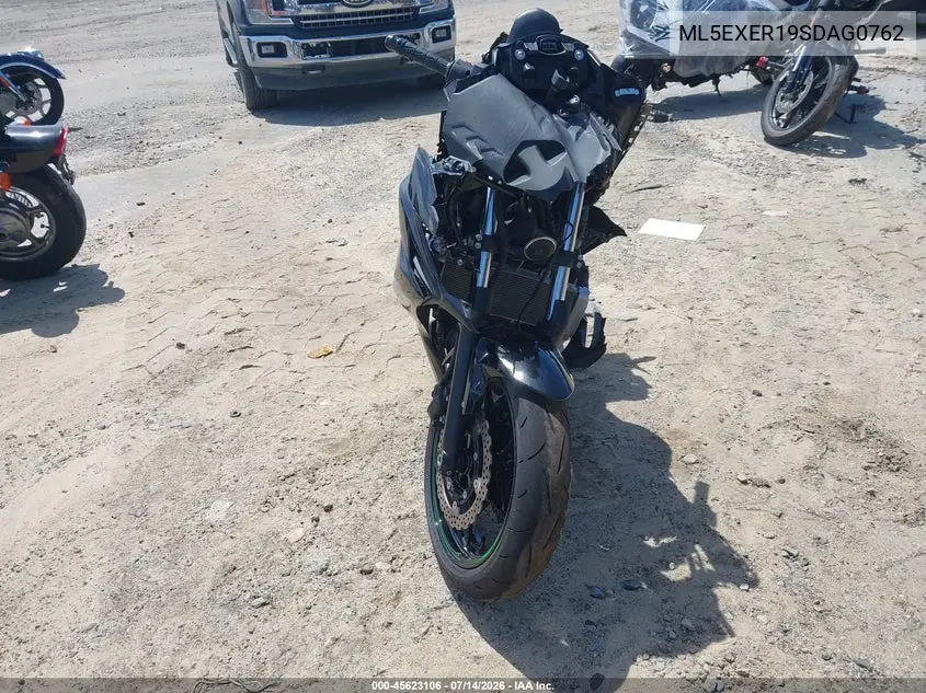 2025 Kawasaki Ex650 R VIN: ML5EXER19SDAG0762 Lot: 45623106