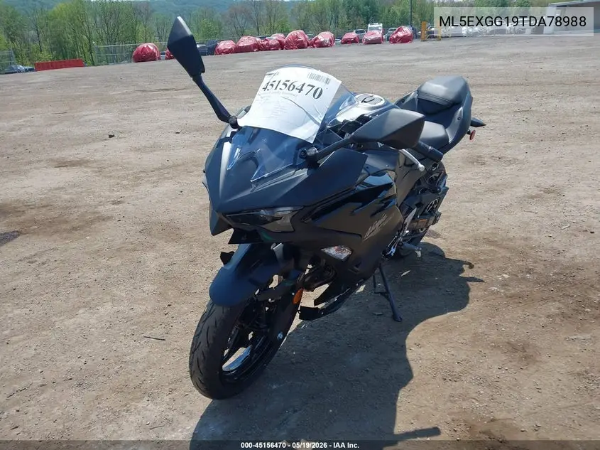 2026 Kawasaki Ex500 VIN: ML5EXGG19TDA78988 Lot: 45156470
