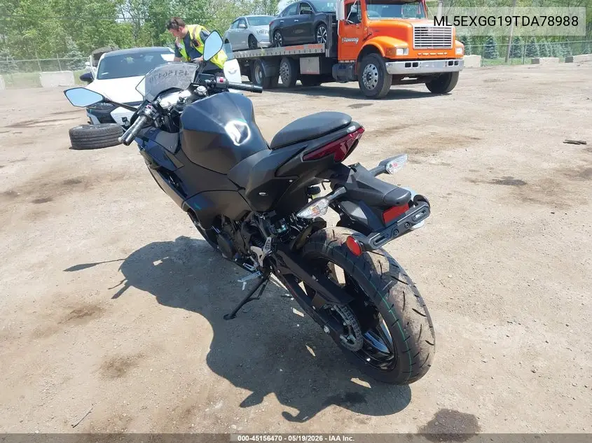 2026 Kawasaki Ex500 VIN: ML5EXGG19TDA78988 Lot: 45156470