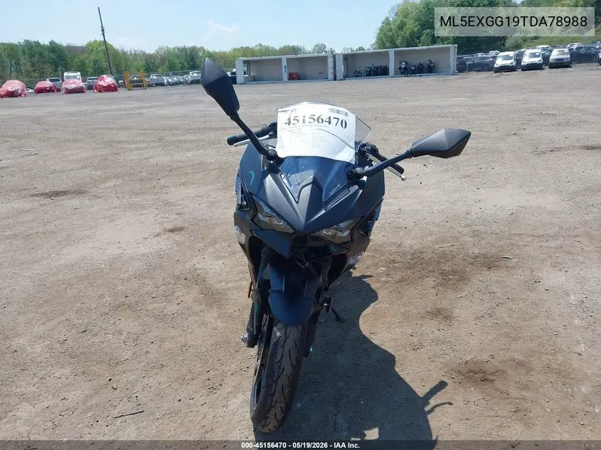 2026 Kawasaki Ex500 VIN: ML5EXGG19TDA78988 Lot: 45156470