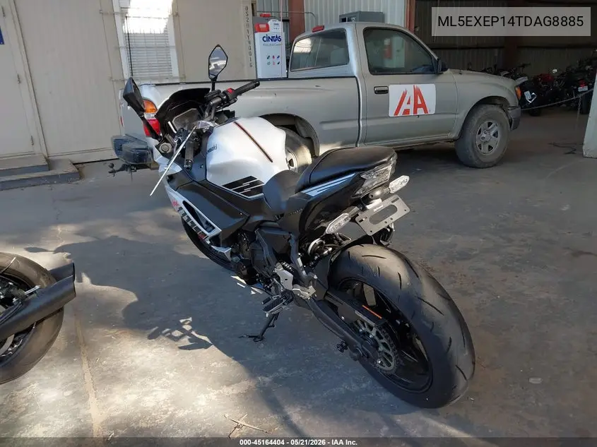 2026 Kawasaki Ex650 P VIN: ML5EXEP14TDAG8885 Lot: 45164404
