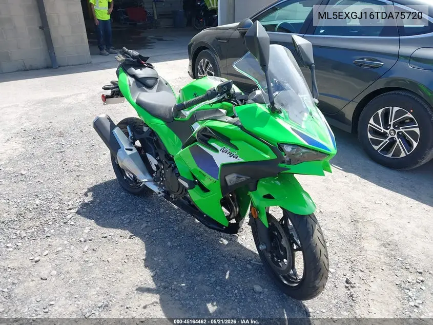 2026 Kawasaki Ex500 A/B VIN: ML5EXGJ16TDA75720 Lot: 45164462