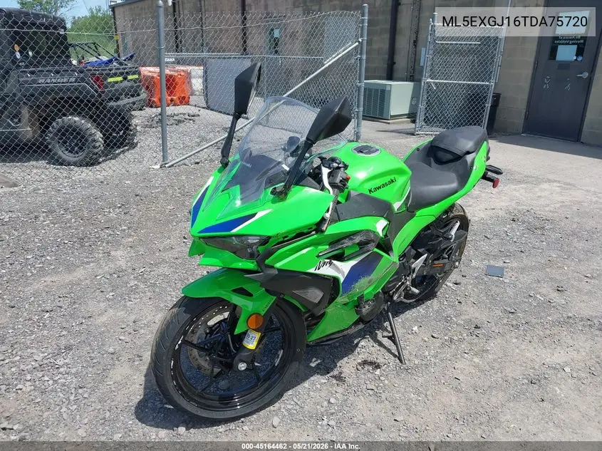 2026 Kawasaki Ex500 A/B VIN: ML5EXGJ16TDA75720 Lot: 45164462