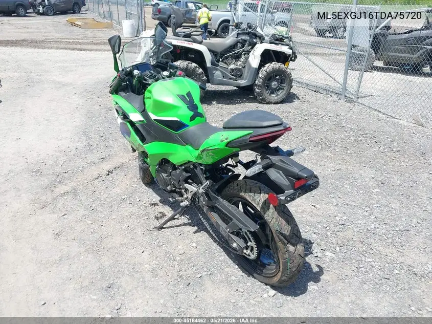 2026 Kawasaki Ex500 A/B VIN: ML5EXGJ16TDA75720 Lot: 45164462