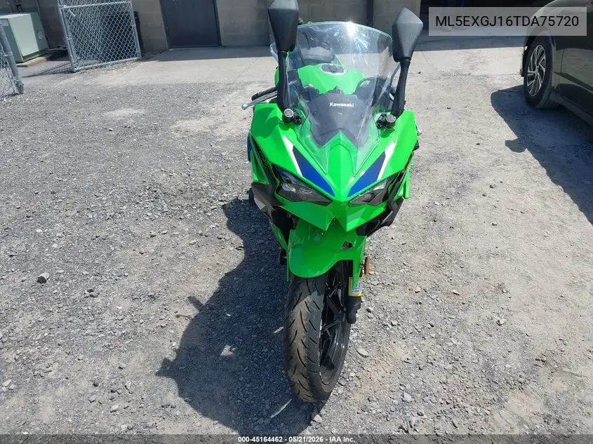 2026 Kawasaki Ex500 A/B VIN: ML5EXGJ16TDA75720 Lot: 45164462