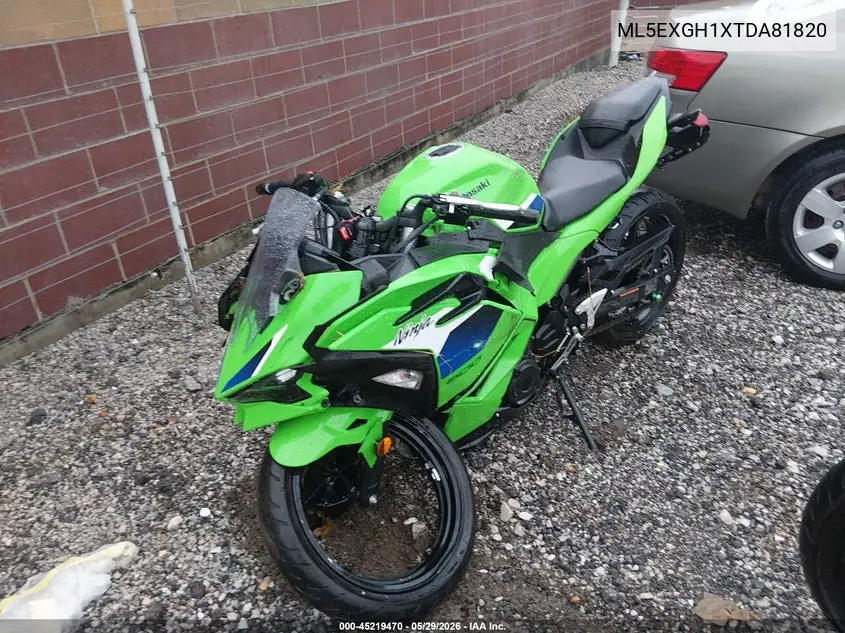 2026 Kawasaki Ex500 H VIN: ML5EXGH1XTDA81820 Lot: 45219470