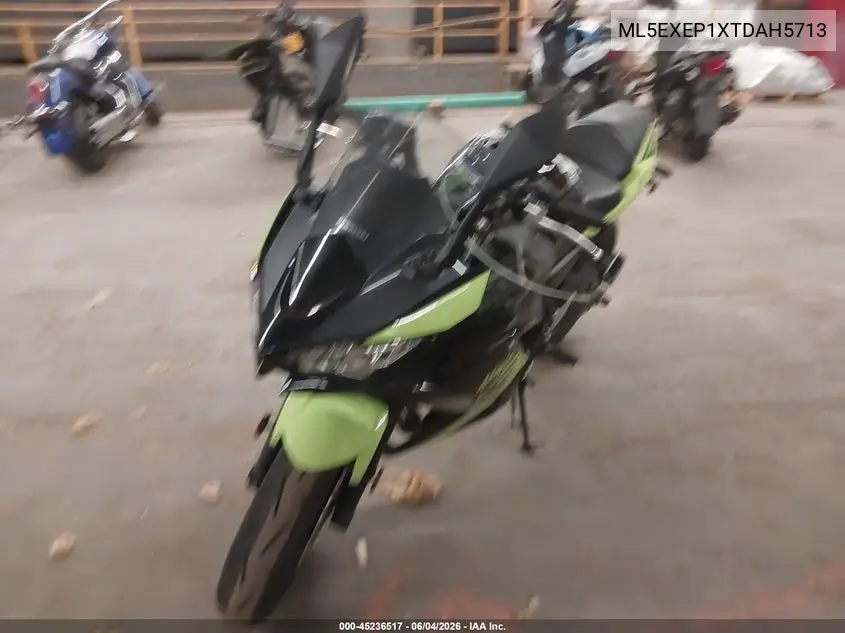 2026 Kawasaki Ex650 P VIN: ML5EXEP1XTDAH5713 Lot: 45236517