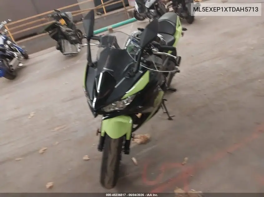 2026 Kawasaki Ex650 P VIN: ML5EXEP1XTDAH5713 Lot: 45236517