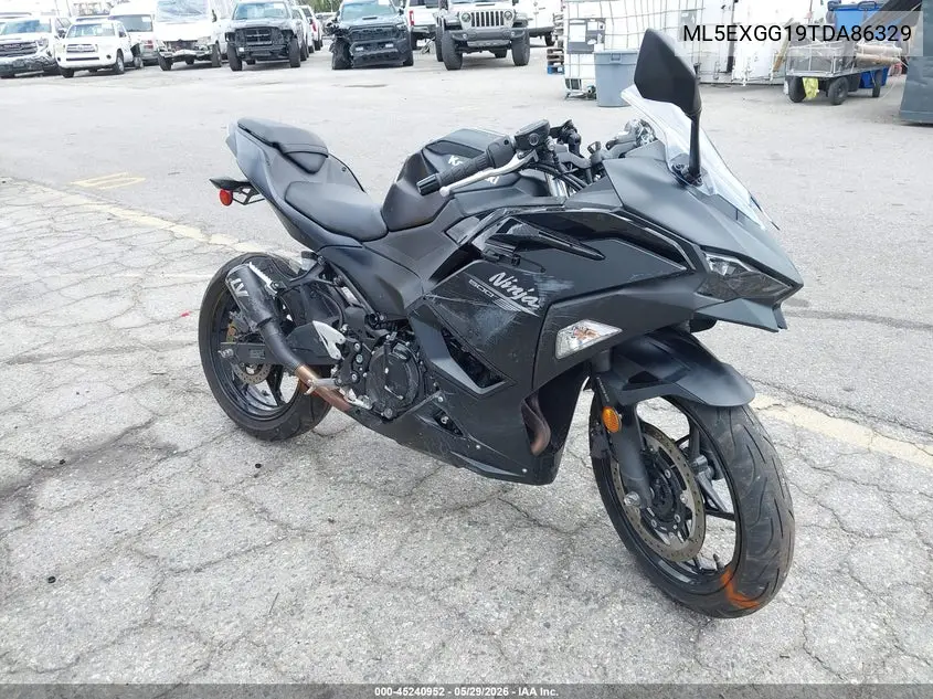 2026 Kawasaki Ex500 VIN: ML5EXGG19TDA86329 Lot: 45240952