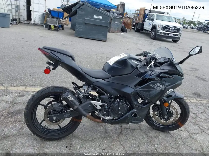 2026 Kawasaki Ex500 VIN: ML5EXGG19TDA86329 Lot: 45240952