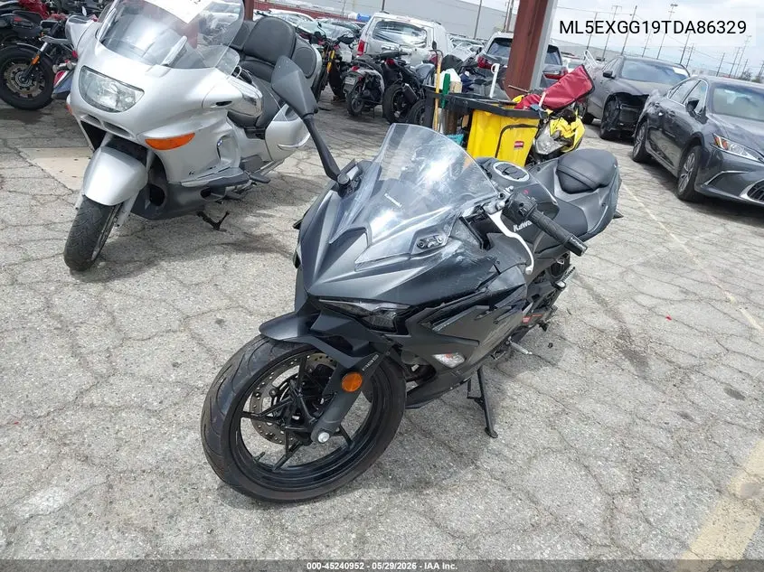2026 Kawasaki Ex500 VIN: ML5EXGG19TDA86329 Lot: 45240952