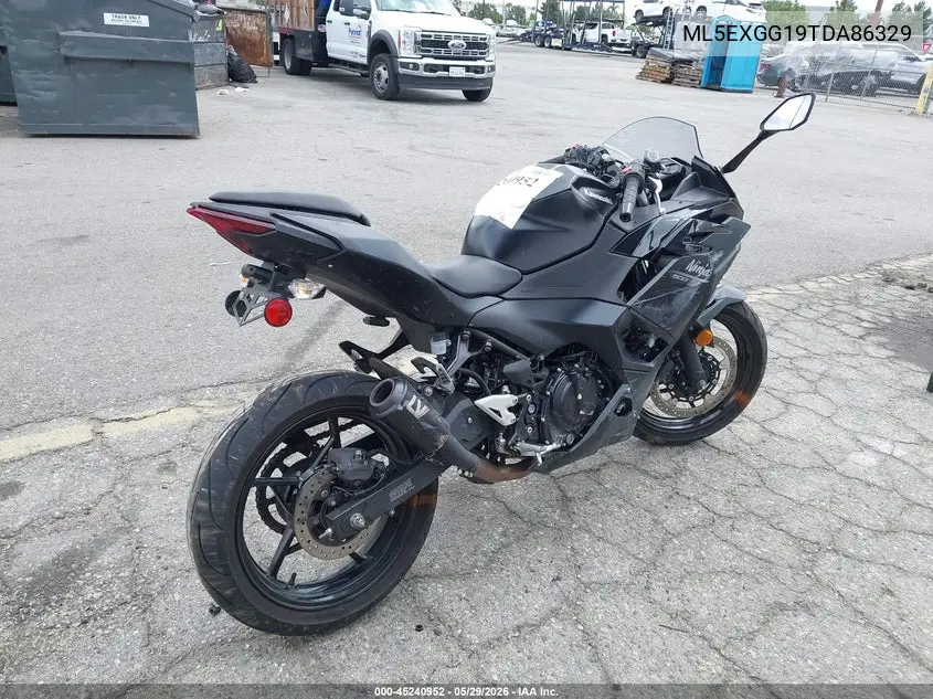 2026 Kawasaki Ex500 VIN: ML5EXGG19TDA86329 Lot: 45240952