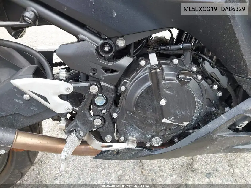 2026 Kawasaki Ex500 VIN: ML5EXGG19TDA86329 Lot: 45240952