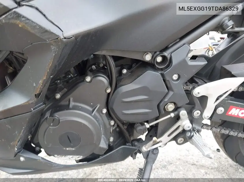 2026 Kawasaki Ex500 VIN: ML5EXGG19TDA86329 Lot: 45240952