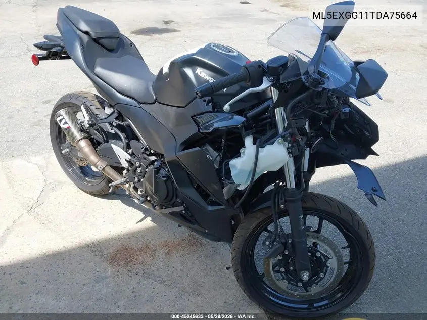 2026 Kawasaki Ex500 VIN: ML5EXGG11TDA75664 Lot: 45245633