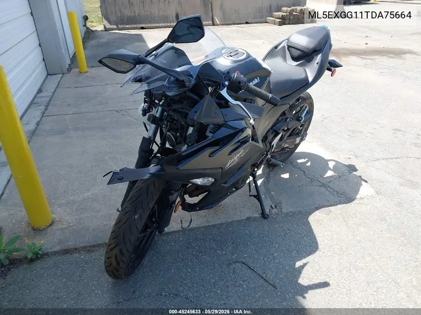 2026 Kawasaki Ex500 VIN: ML5EXGG11TDA75664 Lot: 45245633