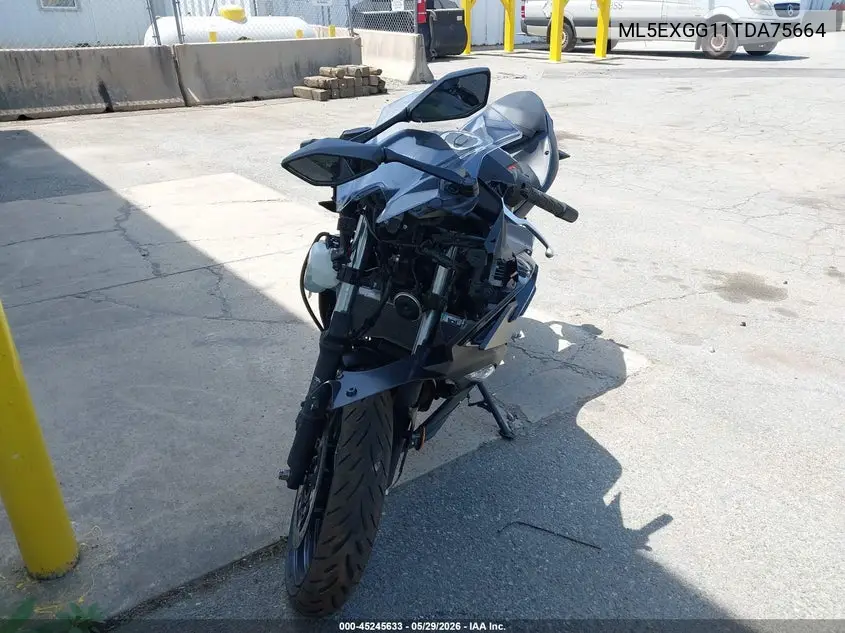 2026 Kawasaki Ex500 VIN: ML5EXGG11TDA75664 Lot: 45245633