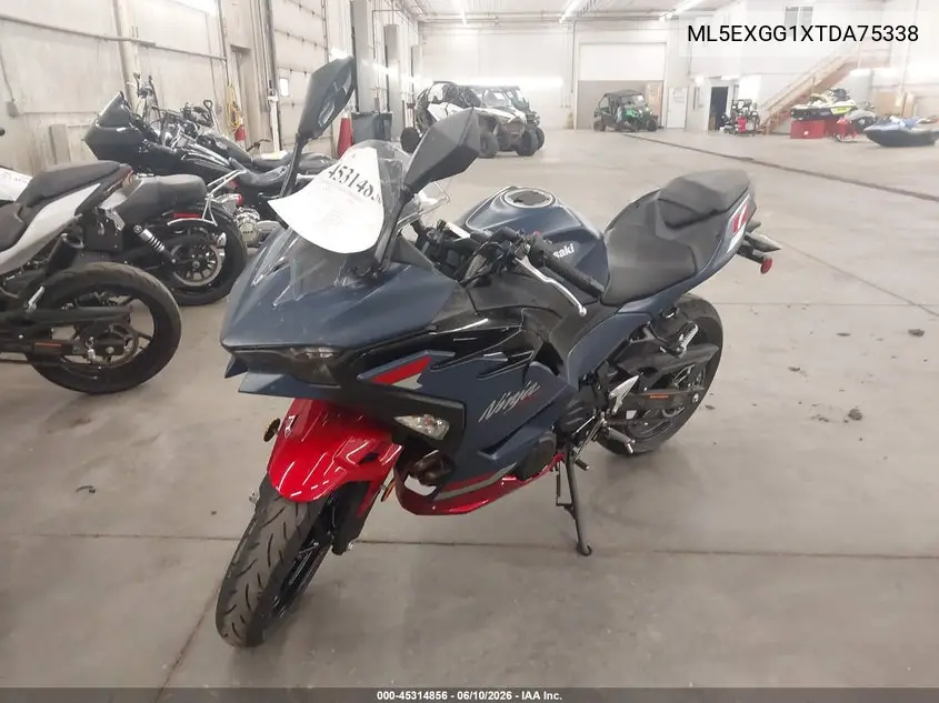 2026 Kawasaki Ex500 VIN: ML5EXGG1XTDA75338 Lot: 45314856