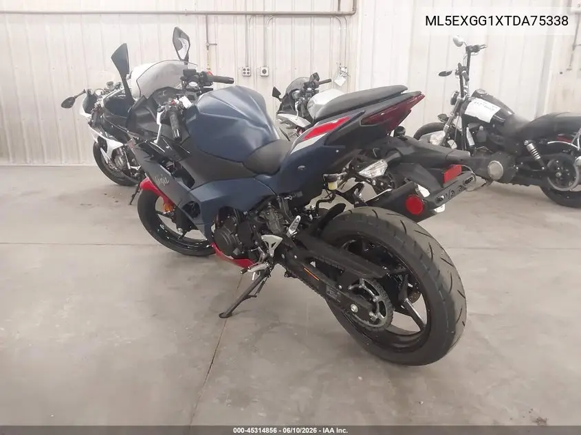 2026 Kawasaki Ex500 VIN: ML5EXGG1XTDA75338 Lot: 45314856