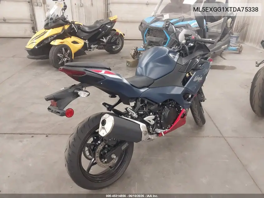 2026 Kawasaki Ex500 VIN: ML5EXGG1XTDA75338 Lot: 45314856