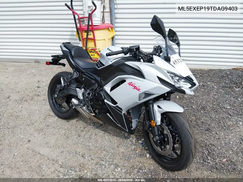 2026 Kawasaki Ex650 P VIN: ML5EXEP19TDAG9403 Lot: 45323318