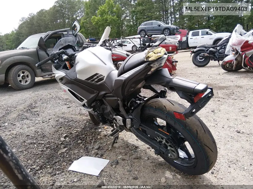 2026 Kawasaki Ex650 P VIN: ML5EXEP19TDAG9403 Lot: 45323318