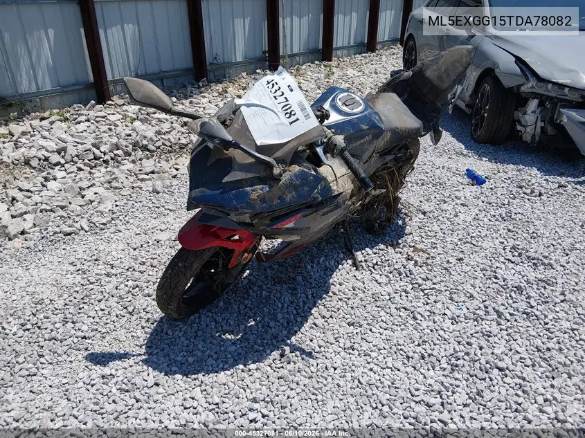 2026 Kawasaki Ex500 VIN: ML5EXGG15TDA78082 Lot: 45327081