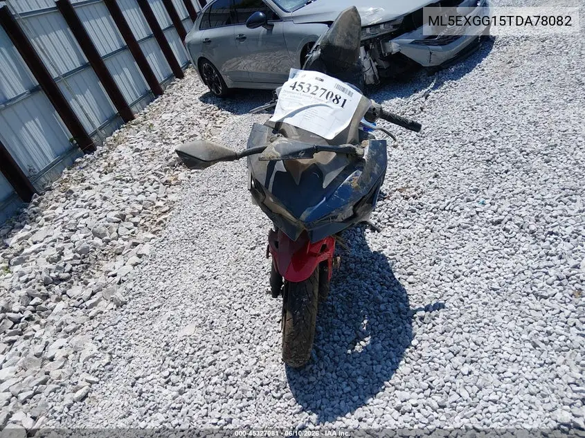 2026 Kawasaki Ex500 VIN: ML5EXGG15TDA78082 Lot: 45327081