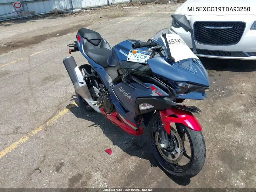 2026 Kawasaki Ex500 VIN: ML5EXGG19TDA93250 Lot: 45347348