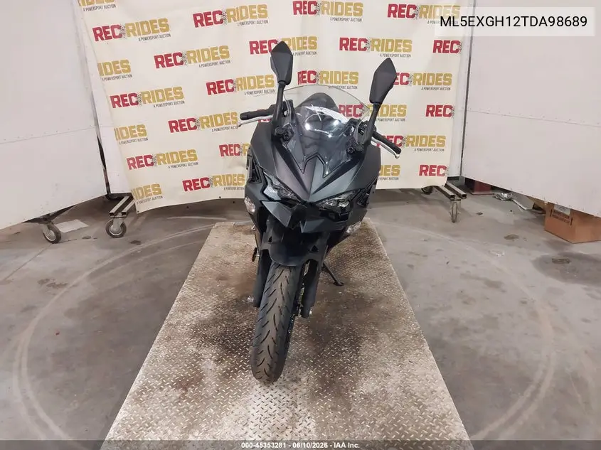 2026 Kawasaki Ex500 H VIN: ML5EXGH12TDA98689 Lot: 45353281