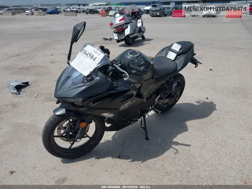 2026 Kawasaki Ex500 H VIN: ML5EXGH10TDA76478 Lot: 45364584