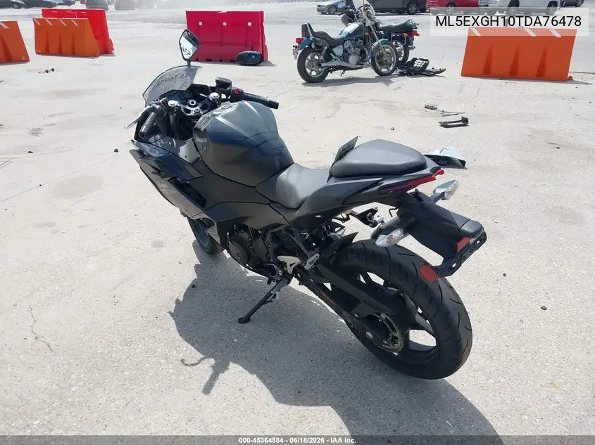 2026 Kawasaki Ex500 H VIN: ML5EXGH10TDA76478 Lot: 45364584