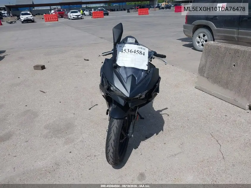 2026 Kawasaki Ex500 H VIN: ML5EXGH10TDA76478 Lot: 45364584