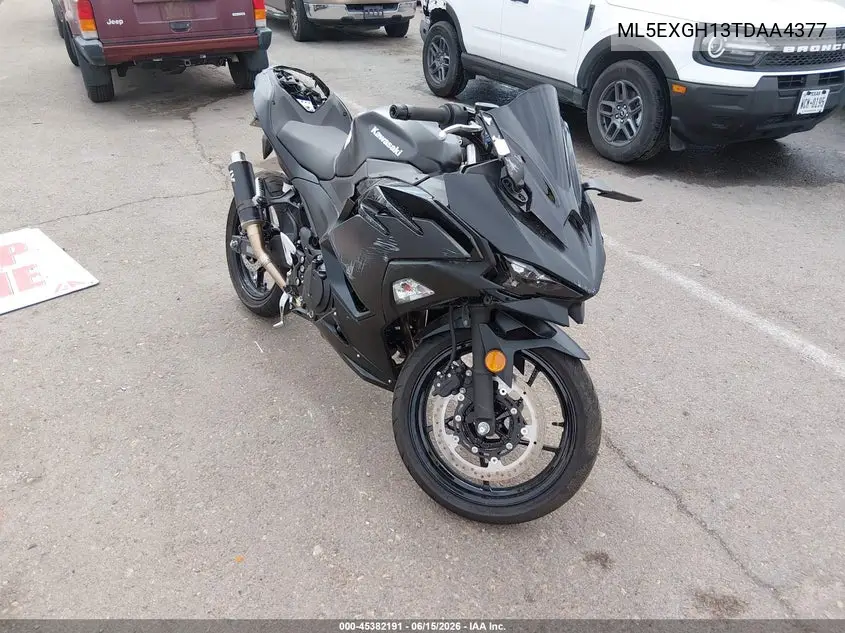 2026 Kawasaki Ex500 H VIN: ML5EXGH13TDAA4377 Lot: 45382191