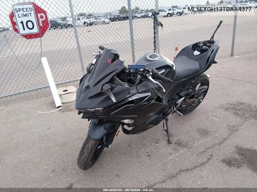 2026 Kawasaki Ex500 H VIN: ML5EXGH13TDAA4377 Lot: 45382191