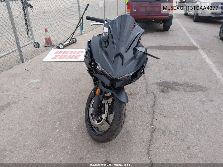 2026 Kawasaki Ex500 H VIN: ML5EXGH13TDAA4377 Lot: 45382191
